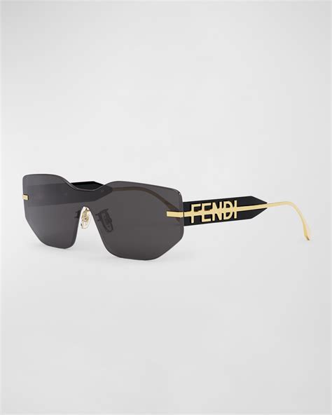 fendi logo sunglasses|oversized Fendi sunglasses.